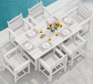 Stylish outdoor dining set for for outdoor entertaining