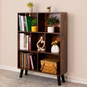 mid century bookshelf to enhance your decor