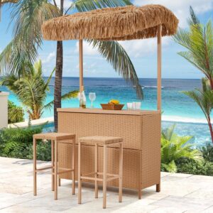 Tiki bar for summer gatherings