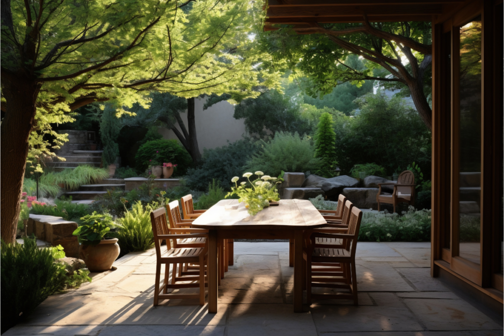 Elegant backyard patio furniture ideas for outdoor living space